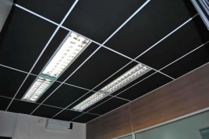 Forro de Lã De Vidro - Black